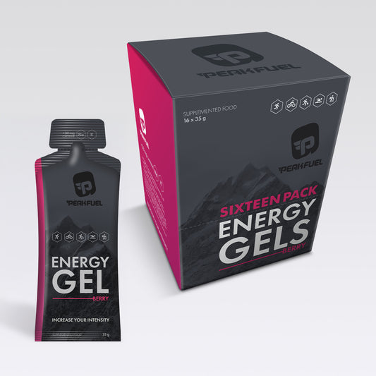 PEAKFUEL ENERGY GEL 35g - BERRY (16 gels)